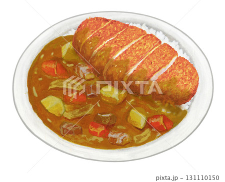 カツカレーのイラスト - 1 131110150
