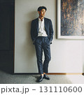 スーツ姿のアジア人男性 131110600