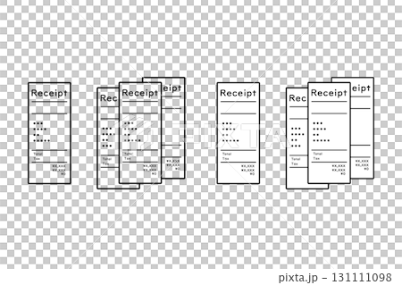 收據圖示集 收據圖示集 131111098