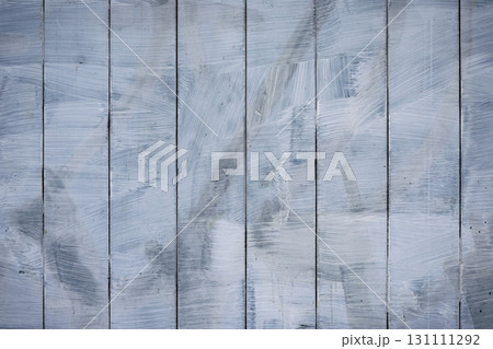 Texture of roughly painted wooden planks with brushstroke marks Texture of roughly painted wooden planks with brushstroke marks 131111292