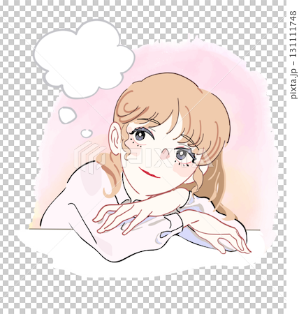 Woman having romantic fantasies 131111748