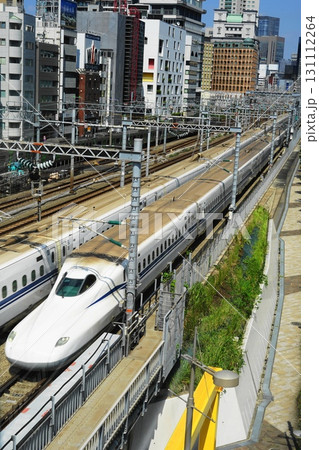 浜松町を通過する新幹線 9月中央877浜松町を走る新幹線 浜松町を通過する新幹線 9月中央877浜松町を走る新幹線 131112264