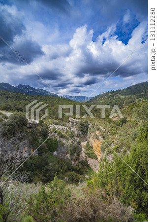 Ravine Els Estrets del Ballestar Trekking Path, Spain 131112280