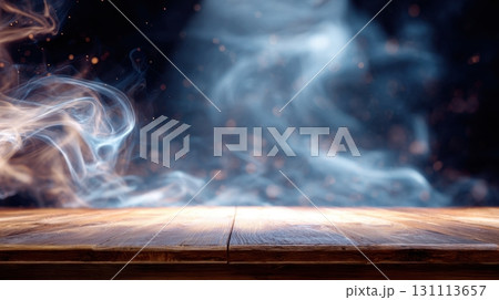 Elegant Wooden Desk with Space for Decoration and Personal Touches 131113657