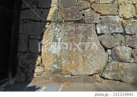 上田城   本丸東虎口の真田石【長野県上田市】 131114042