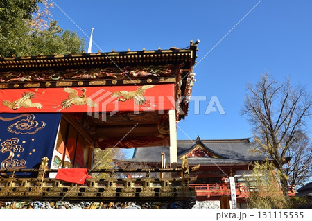 例大祭の日の秩父神社　埼玉 131115535