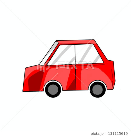赤い自動車のイラスト 赤い自動車のイラスト 131115619