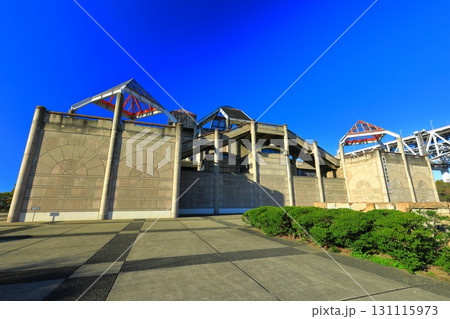 【香川県】快晴の瀬戸大橋記念館（瀬戸大橋記念公園） 131115973