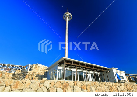 【香川県】快晴の瀬戸大橋タワー（瀬戸大橋記念公園） 131116003