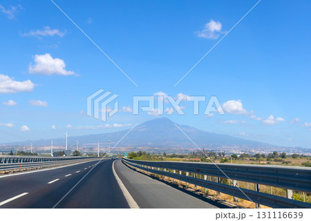 Cars driving on Italian highway Cars driving on Italian highway 131116639