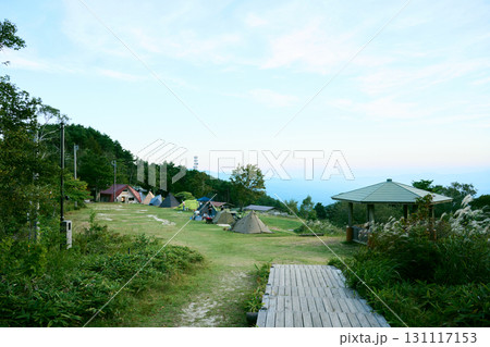 陣馬形山のキャンプ場 陣馬形山のキャンプ場 131117153