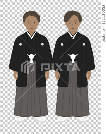 Same-sex marriage Illustration of a bride and groom in Japanese traditional wedding attire LGBTQ homosexual 131120052