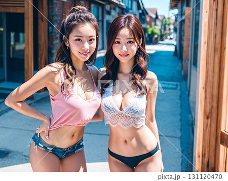 ビキニを着た女性 ビキニを着た女性 131120470