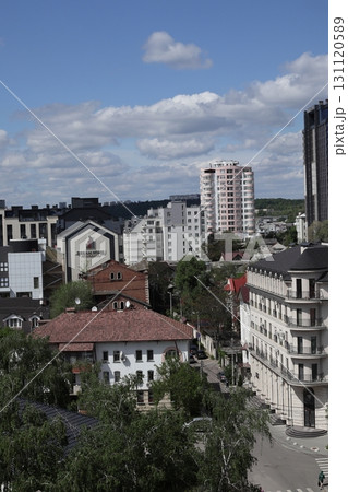 Beautiful top view to the center of Chisinau. Beautiful top view to the center of Chisinau. 131120589