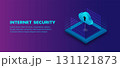 Internet security connection banner design 131121873