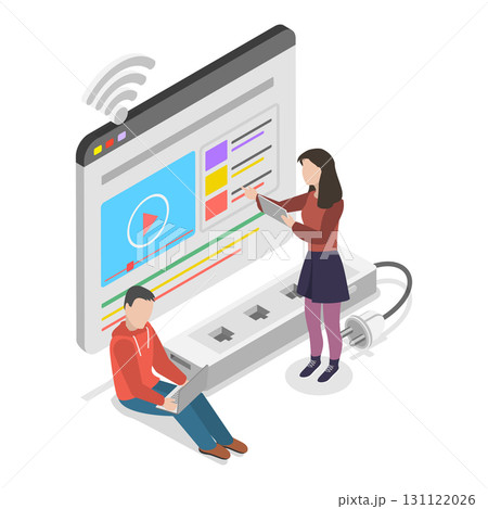 3D Isometric Flat Vector Illustration of Wireless Network Infrastructure, 5g Communication. Item 3 3D Isometric Flat Vector Illustration of Wireless Network Infrastructure, 5g Communication. Item 3 131122026