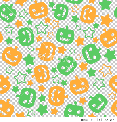 Pumpkin seamless pattern 131122187