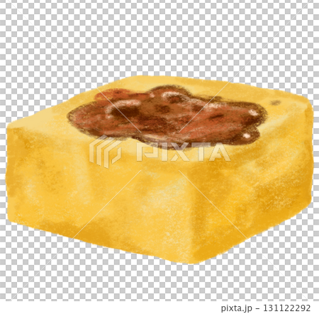yellow turmeric powder tofu healthy food watercolor illustration painting yellow turmeric powder tofu healthy food watercolor illustration painting 131122292