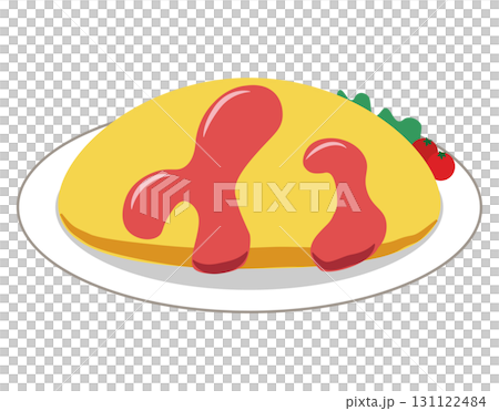 Omle米飯用番茄醬包裹 131122484