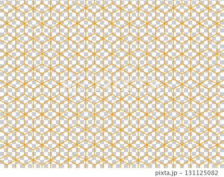 Orange hexagon overlap background 131125082