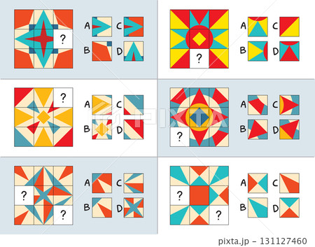 Find the missing piece puzzle. 131127460