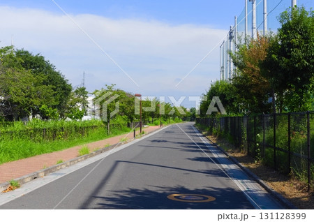 埼玉県越谷市八条用水沿い2025年9月 131128399
