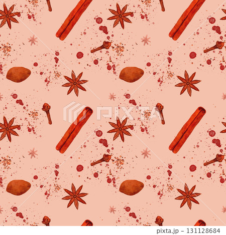 Explore the Art of Spice Pattern Design for Inspiring Culinary Creations and Experiences 131128684