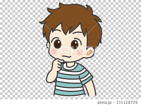 羨ましそうな男の子 131128729