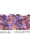 An Abstract Floral Pattern featuring various Purple Tones that captivates the viewers eye 131128779