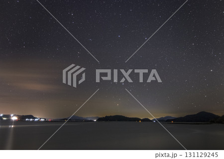 瀬戸内の冬の星景 夜明け前に昇るさそり座 瀬戸内の冬の星景 夜明け前に昇るさそり座 131129245