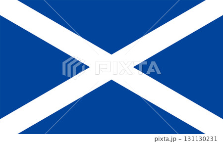 Official Flag of Scotland. Scotland National Symbol Correct Proportion. Official Flag of Scotland. Scotland National Symbol Correct Proportion. 131130231