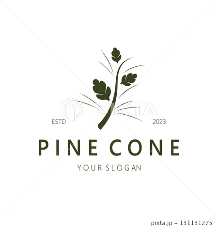 abstract simple pinecone logo design,for business,badge,emblem,pine plantation,pine wood industry,yoga,spa,vector abstract simple pinecone logo design,for business,badge,emblem,pine plantation,pine wood industry,yoga,spa,vector 131131275