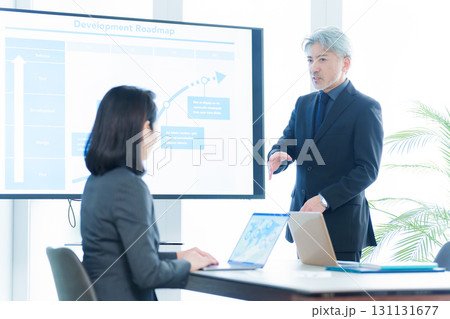 ビジネス　研修　OJT　教育 131131677