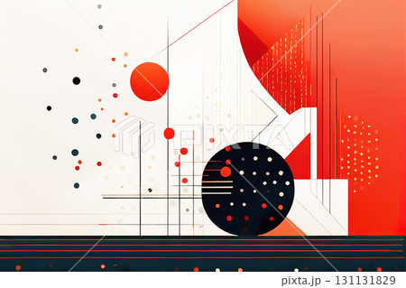 幾何学的要素の集結 131131829