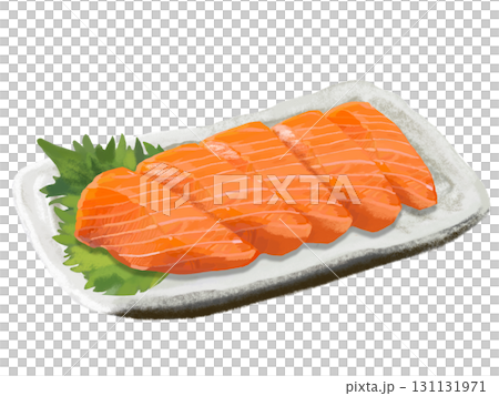 Salmon sashimi 131131971