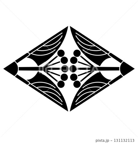 家紋です。虎杖菱といいます。 131132113