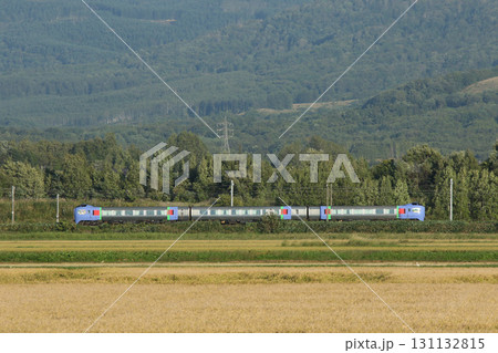 実りの宗谷エリアをかける特急オホーツク　キハ283系　キハ283　特急オホーツク 131132815