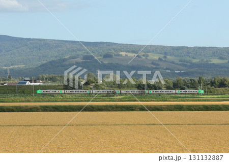 実りの空知エリアを疾走する特急ライラック　特急ライラック 131132887