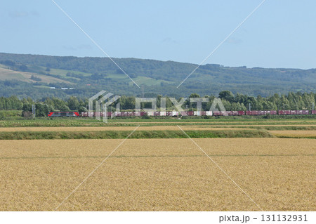 函館本線を行くJR貨物　DF200　電気式ディーゼル機関車 131132931