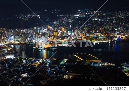 世界新三大夜景 長崎夜景 稲佐山山頂展望台からの眺望 世界新三大夜景 長崎夜景 稲佐山山頂展望台からの眺望 131133267