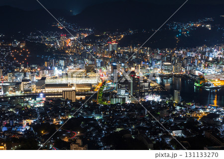 世界新三大夜景 長崎夜景 稲佐山山頂展望台からの眺望 世界新三大夜景 長崎夜景 稲佐山山頂展望台からの眺望 131133270