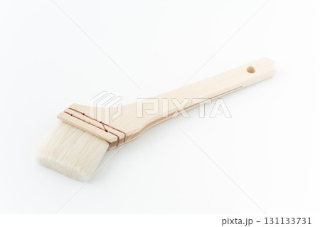 白背景にハケ（刷毛） 131133731