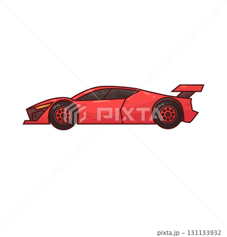 illustration of Sports Car 131133932