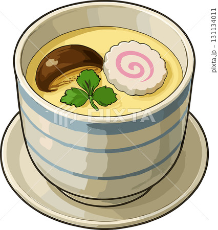 茶碗蒸しのイラスト 131134011