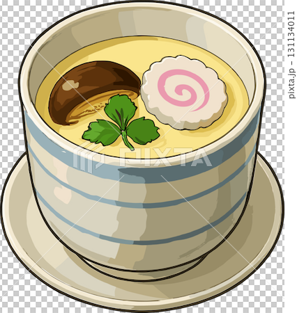 茶碗蒸しのイラスト 131134011