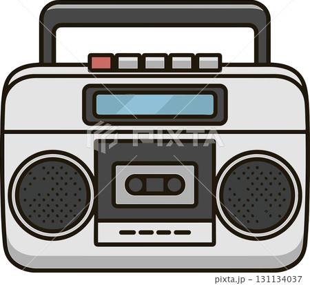 ラジカセのイラスト ラジカセのイラスト 131134037