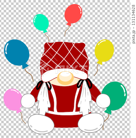 Cute Gnome Set with Holiday and Celebration Themes 131134628