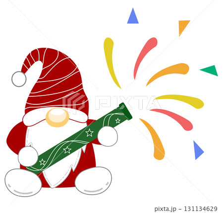 Cute Gnome Set with Holiday and Celebration Themes 131134629