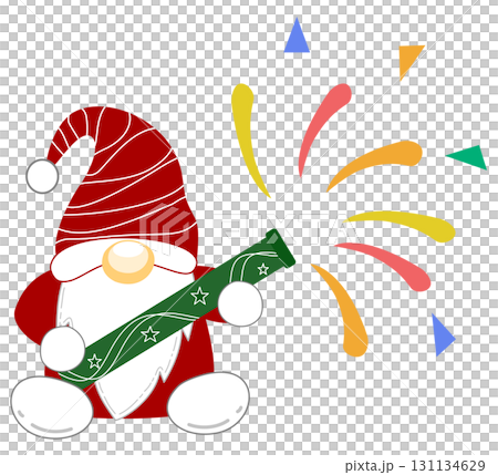 Cute Gnome Set with Holiday and Celebration Themes 131134629