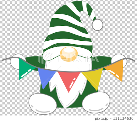 Cute Gnome Set with Holiday and Celebration Themes 131134630